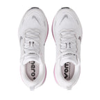 NIKE WOMEN VOMERO PLUS - WHITE/METALLICSILVER/BLEACHEDLILAC