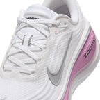 NIKE WOMEN VOMERO PLUS - WHITE/METALLICSILVER/BLEACHEDLILAC