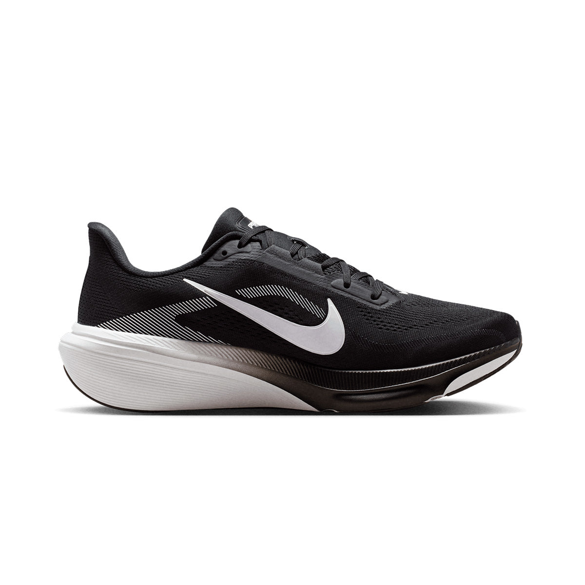 NIKE MEN AIR ZOOM PEGASUS 42 - BLACK/WHITE/PHOTONDUST