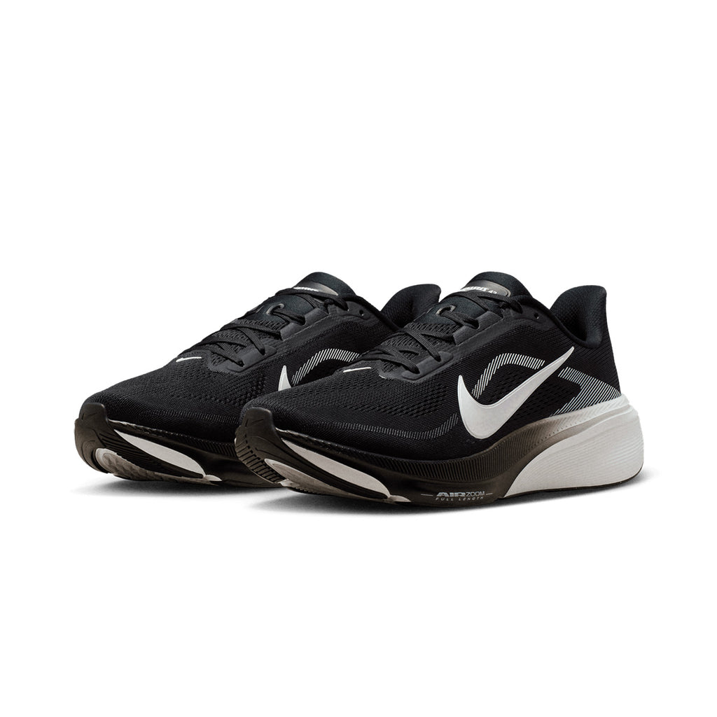 NIKE MEN AIR ZOOM PEGASUS 42 - BLACK/WHITE/PHOTONDUST