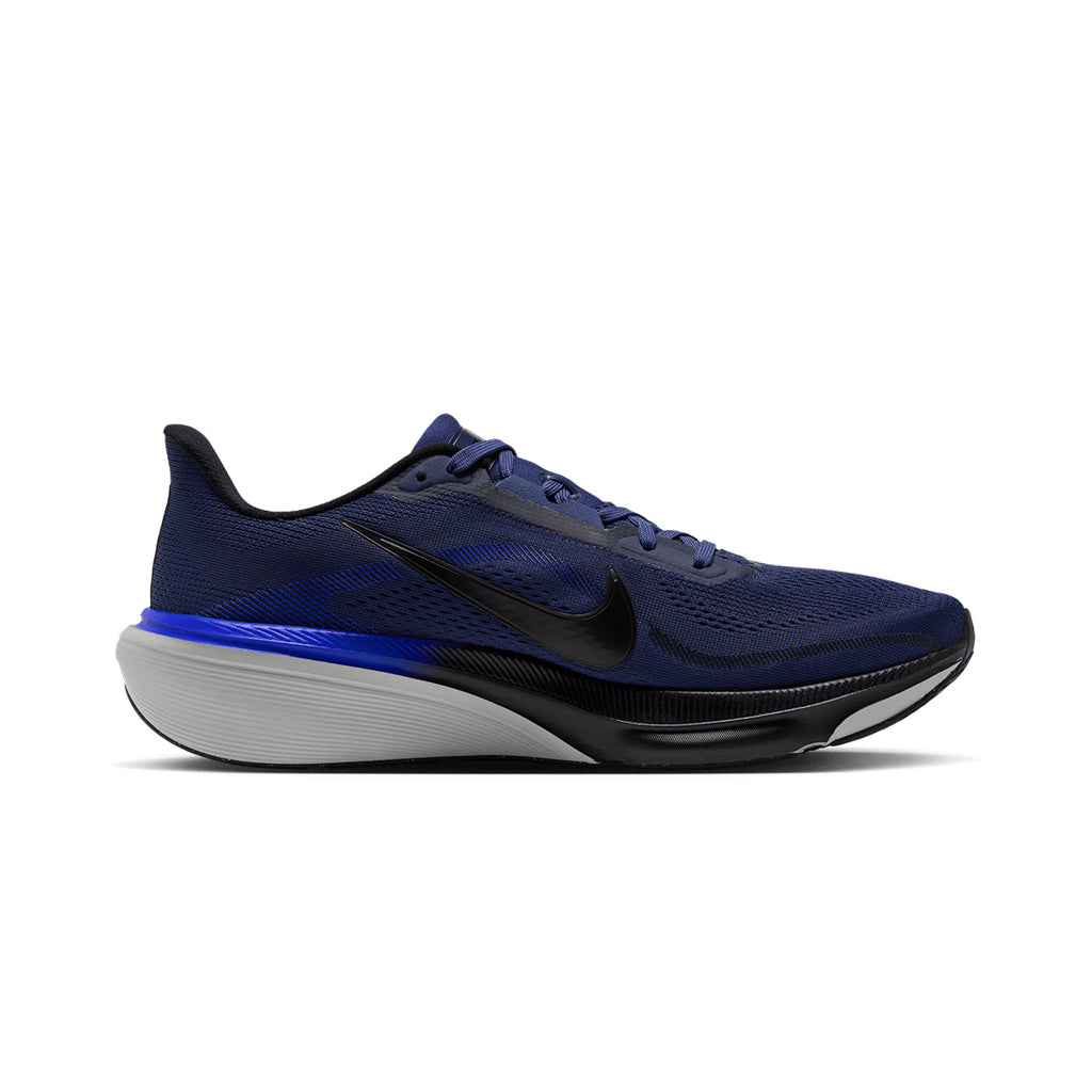 NIKE MEN AIR ZOOM PEGASUS 42 - DARKSLATE/BLACK/GREYMIST/RACERBLUE