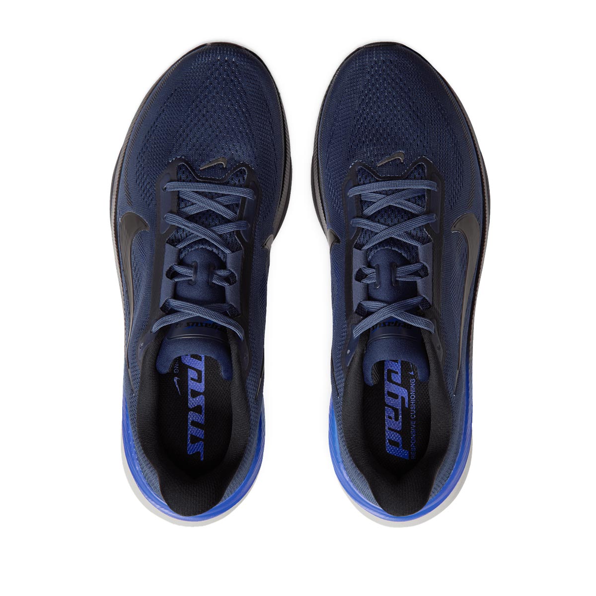 NIKE MEN AIR ZOOM PEGASUS 42 - DARKSLATE/BLACK/GREYMIST/RACERBLUE