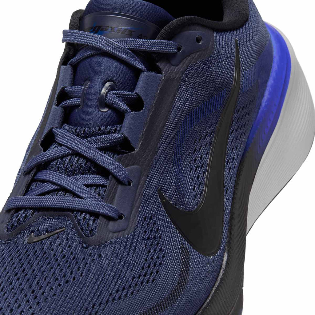 NIKE MEN AIR ZOOM PEGASUS 42 - DARKSLATE/BLACK/GREYMIST/RACERBLUE