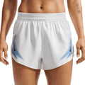 NIKE WOMEN AEROSWIFT 3 INCHES SHORTS - WHITE/BLACK