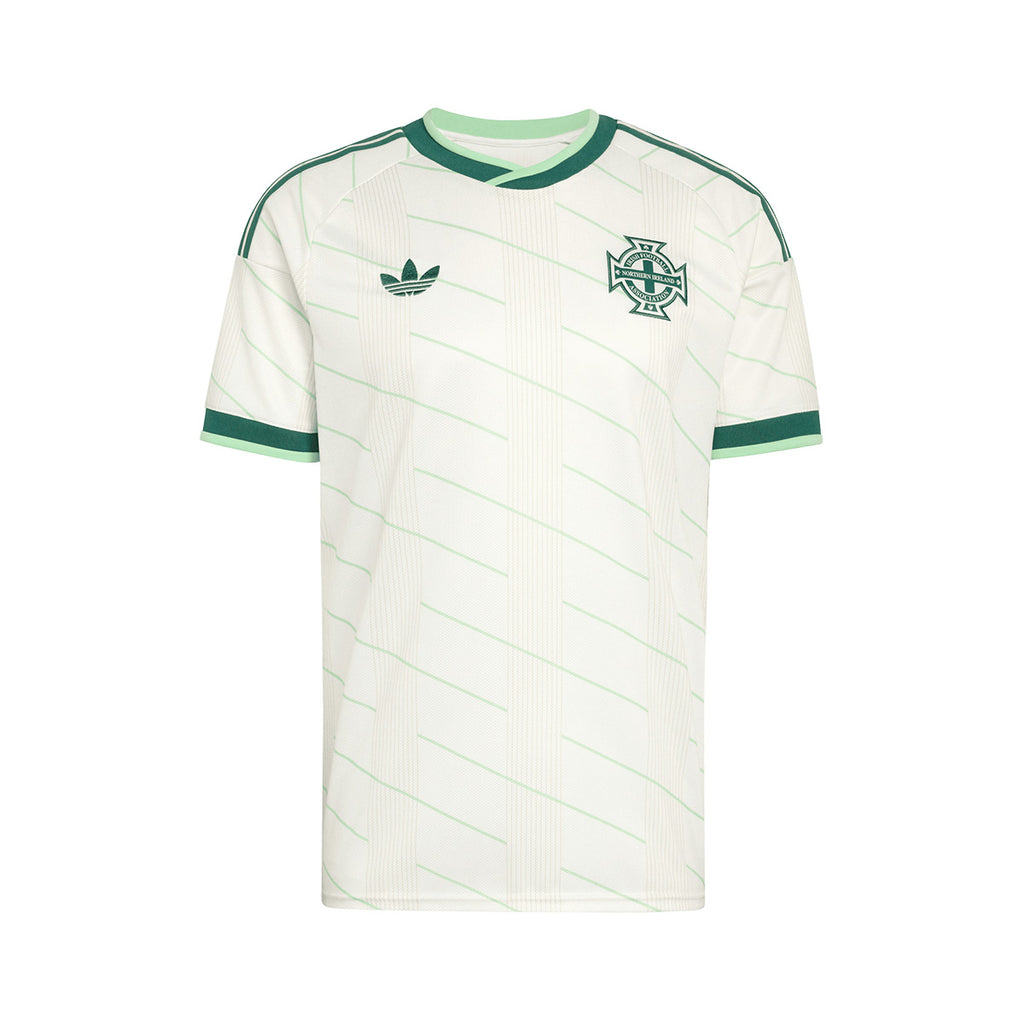 ADIDAS NORTHERN IRELAND 2026 AWAY REPLICA JERSEY - CLOUD WHITE/TECH FOREST