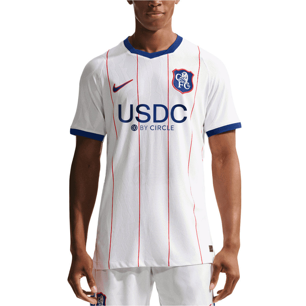 NIKE CHELSEA 2026/2027 THIRD PLAYER JERSEY - WHITE/RUSH BLUE/GLOBAL RED/RUSH BLUE