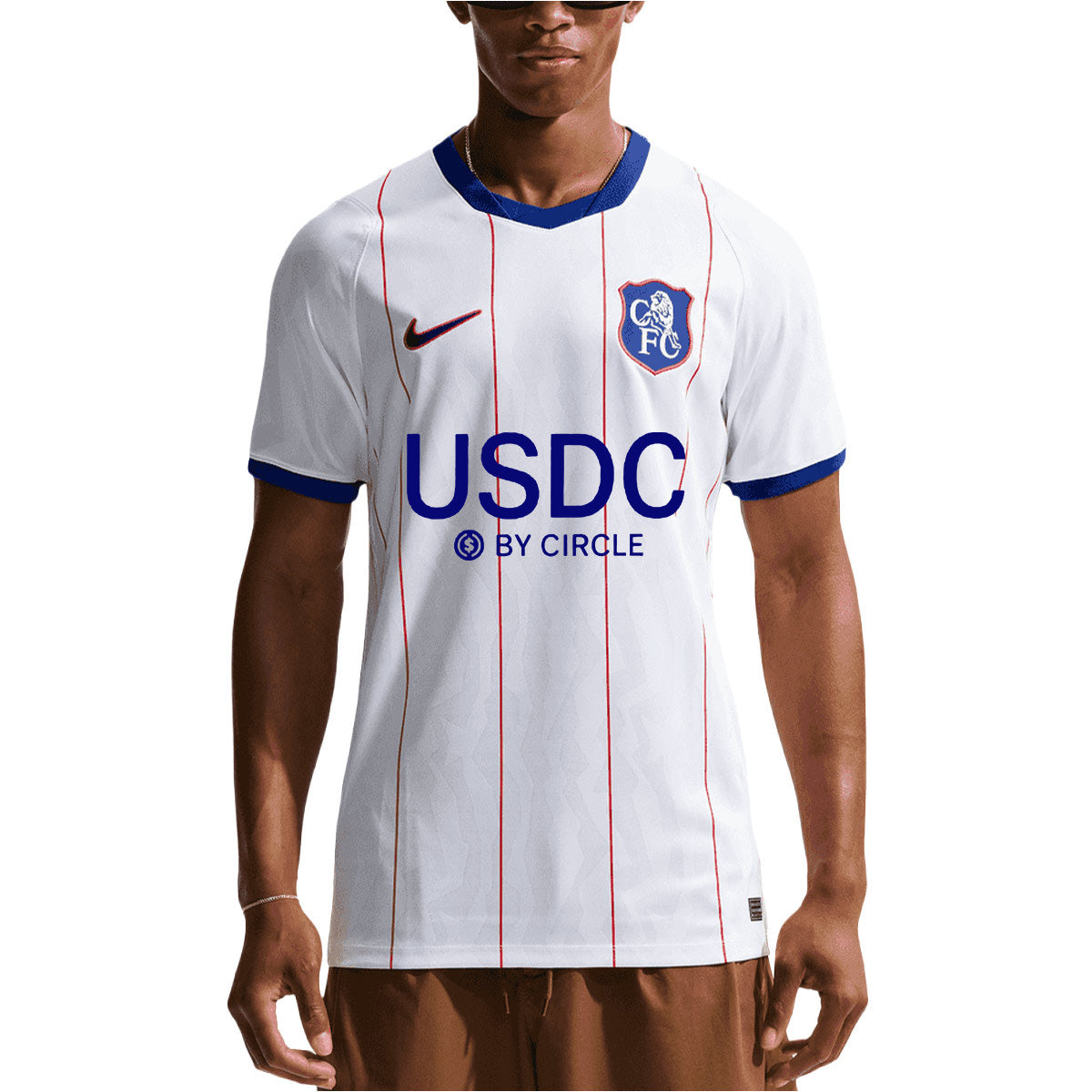 NIKE CHELSEA 2026/2027 THIRD REPLICA JERSEY - WHITE/RUSH BLUE/GLOBAL RED/RUSH BLUE