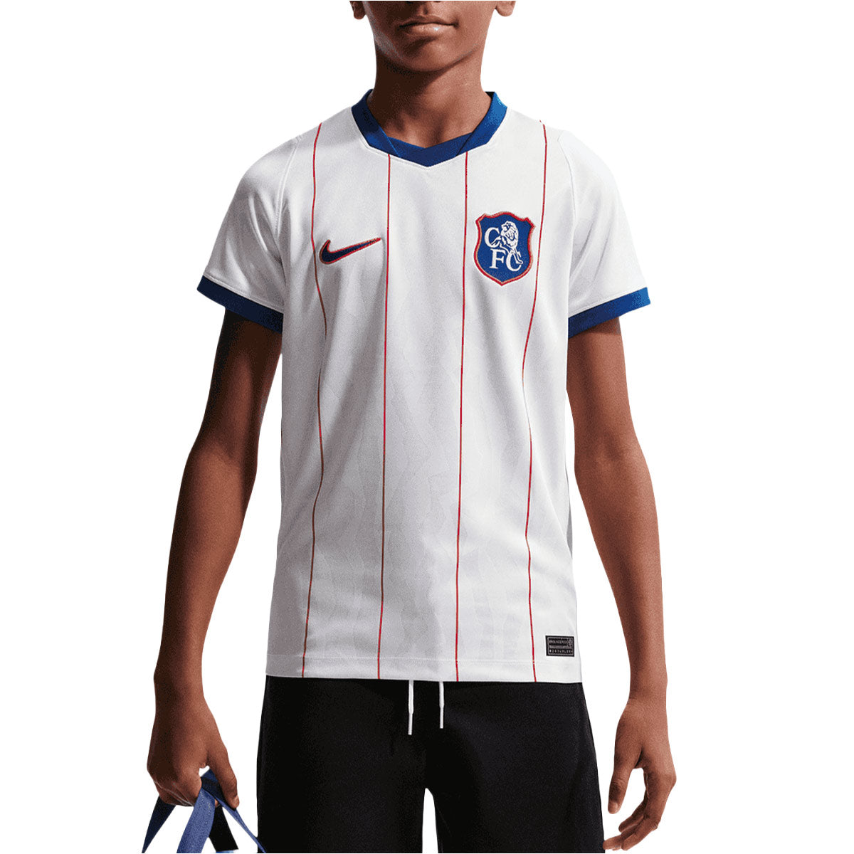 NIKE CHELSEA 2026/2027 THIRD KIDS JERSEY - WHITE/RUSH BLUE/GLOBAL RED/RUSH BLUE
