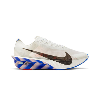 NIKE MEN ZOOMX VAPORFLY NEXT% 4 CM - WHITE/BLACK/RACERBLUE/SILTRED