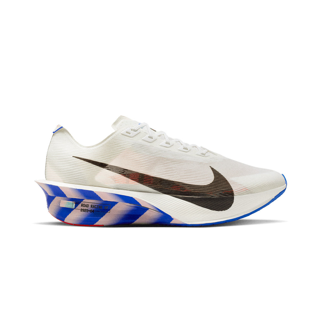 NIKE MEN ZOOMX VAPORFLY NEXT% 4 CM - WHITE/BLACK/RACERBLUE/SILTRED