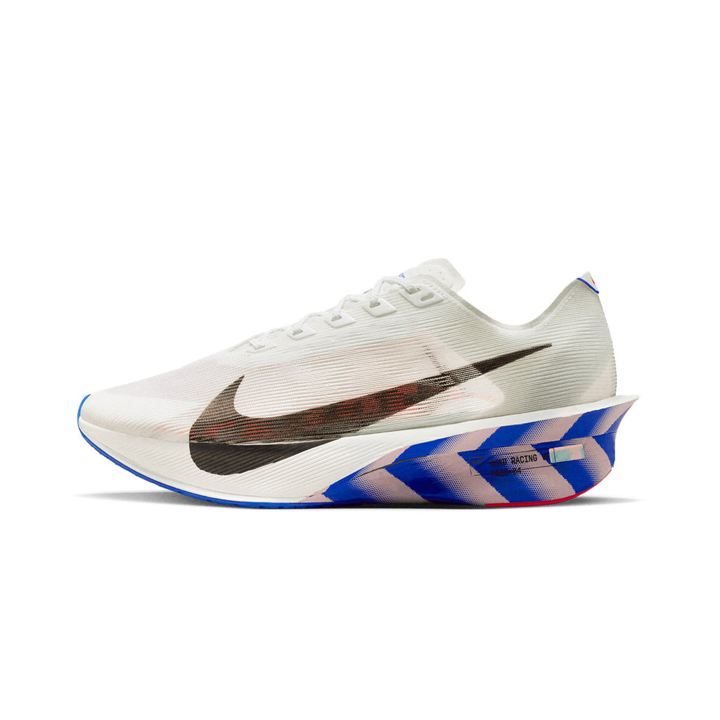 NIKE MEN ZOOMX VAPORFLY NEXT% 4 CM - WHITE/BLACK/RACERBLUE/SILTRED