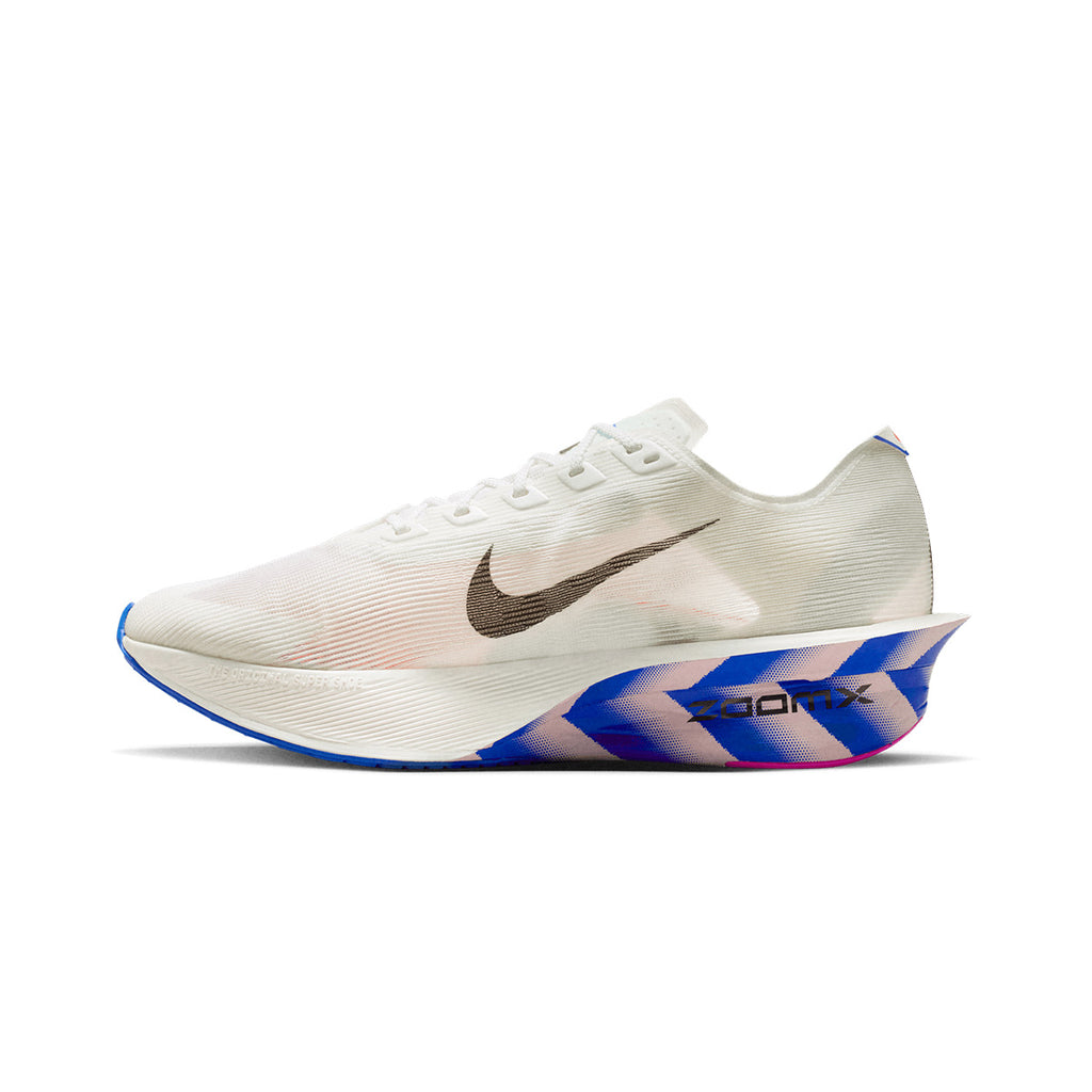 NIKE MEN ZOOMX VAPORFLY NEXT% 4 CM - WHITE/BLACK/RACERBLUE/SILTRED