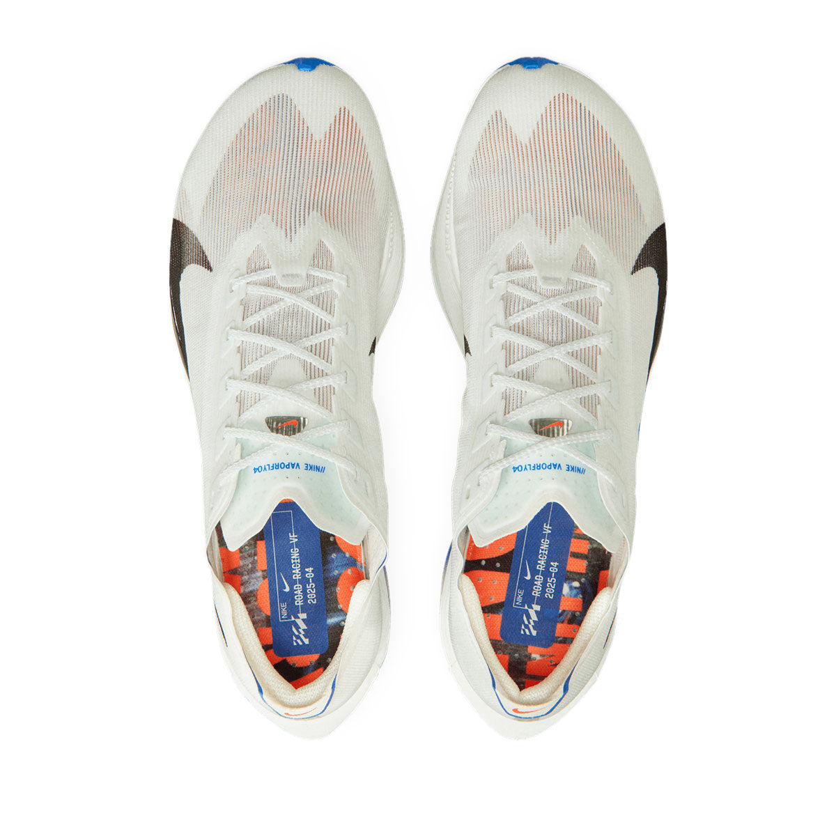 NIKE MEN ZOOMX VAPORFLY NEXT% 4 CM - WHITE/BLACK/RACERBLUE/SILTRED