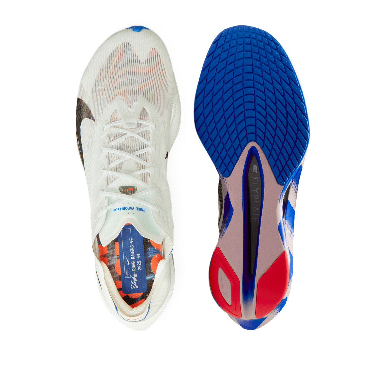 NIKE MEN ZOOMX VAPORFLY NEXT% 4 CM - WHITE/BLACK/RACERBLUE/SILTRED