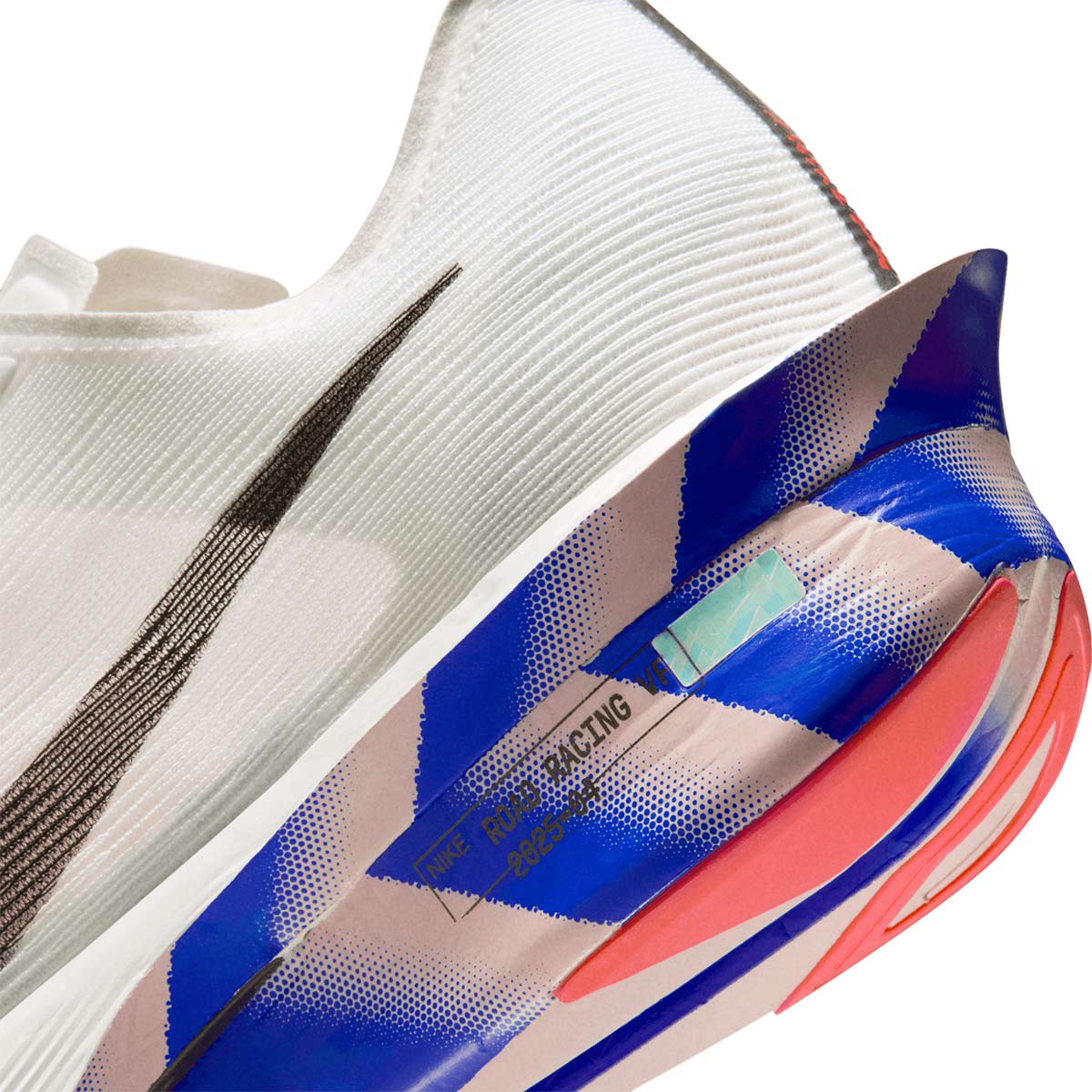 NIKE MEN ZOOMX VAPORFLY NEXT% 4 CM - WHITE/BLACK/RACERBLUE/SILTRED