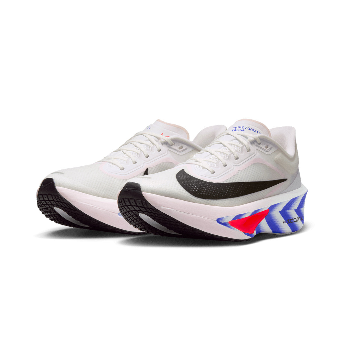 NIKE MEN ZOOM FLY 6 CM - WHITE/BLACK/SILTRED/RACERBLUE