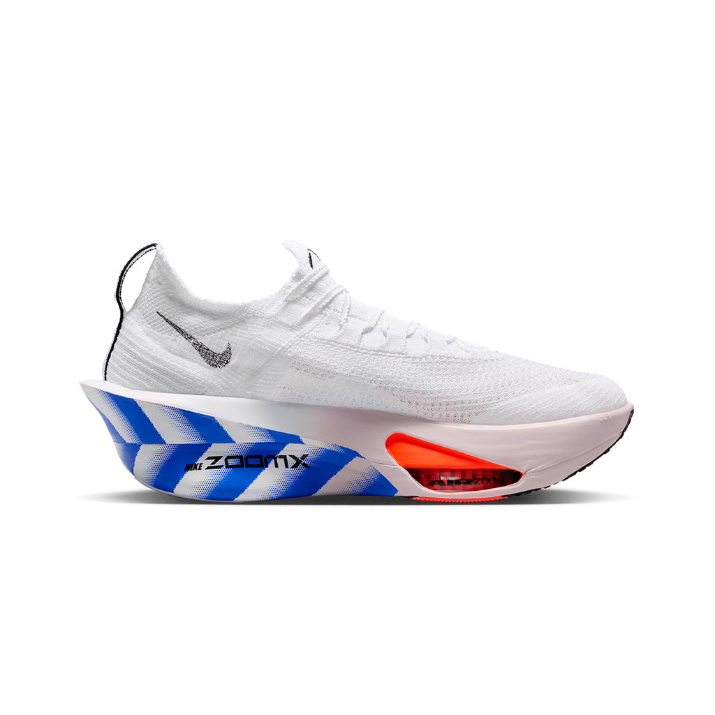 NIKE MEN AIR ZOOM ALPHAFLY NEXT% 3 CM - WHITE/BLACK/PLATINUMVIOLET/SILTRED