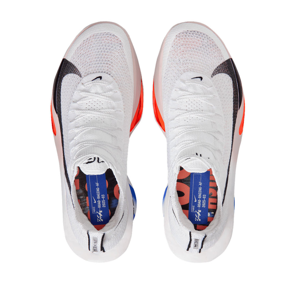 NIKE MEN AIR ZOOM ALPHAFLY NEXT% 3 CM - WHITE/BLACK/PLATINUMVIOLET/SILTRED