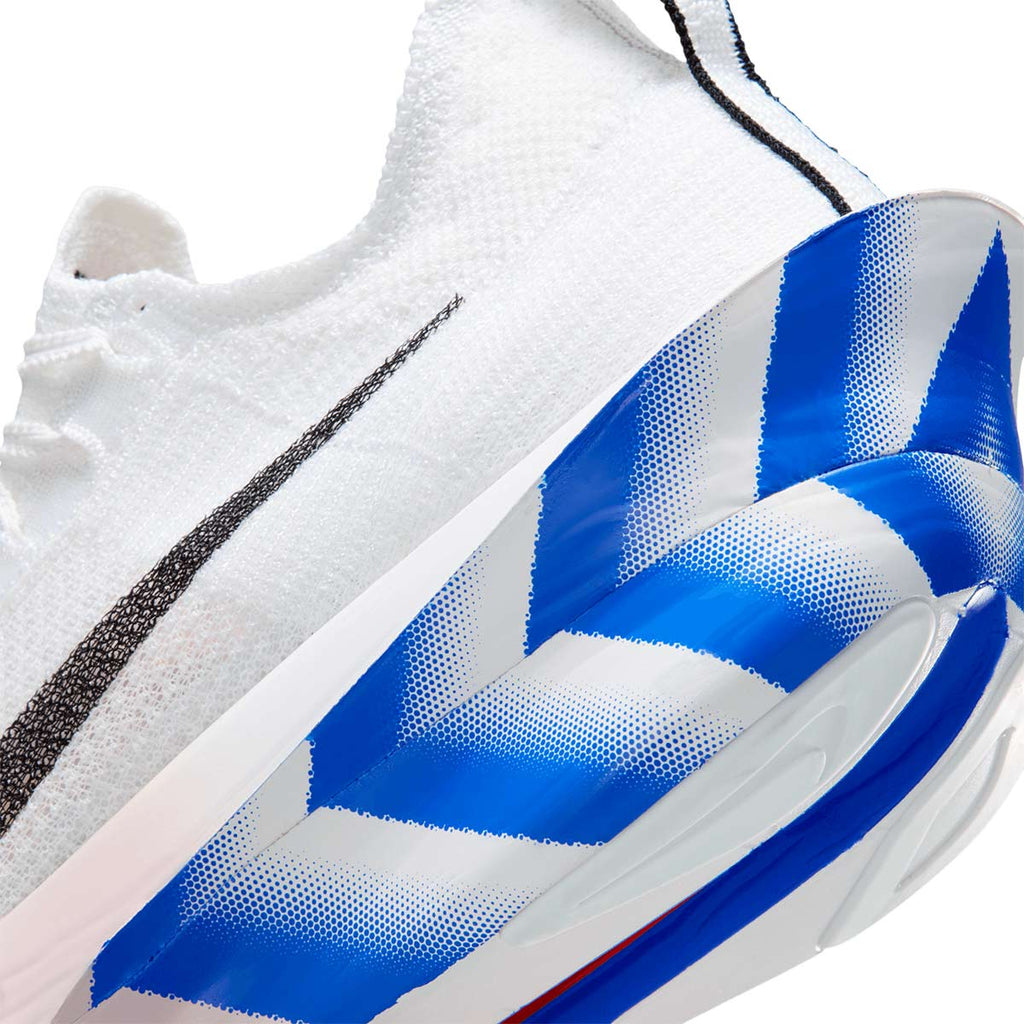 NIKE MEN AIR ZOOM ALPHAFLY NEXT% 3 CM - WHITE/BLACK/PLATINUMVIOLET/SILTRED