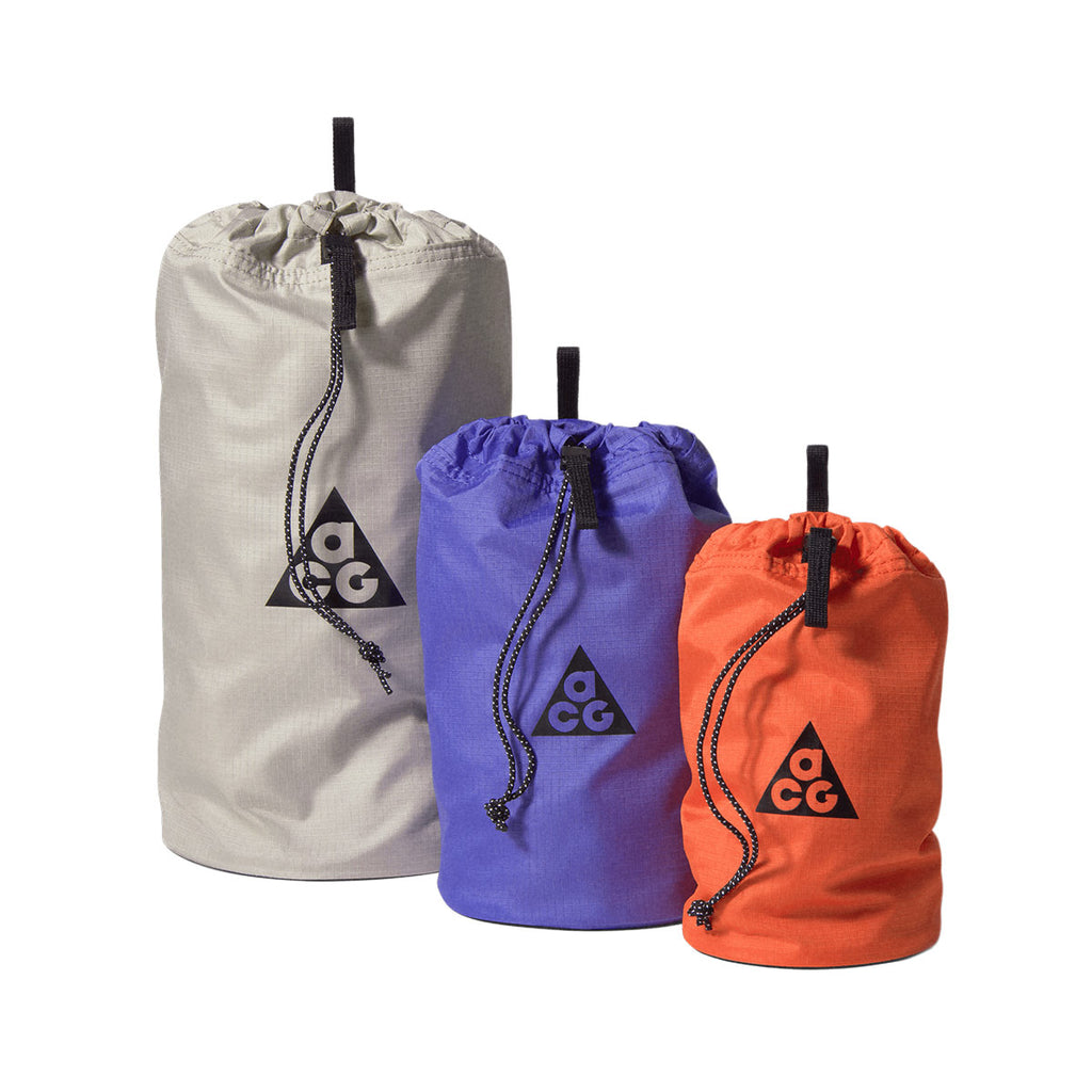 NIKE ACG STUFF SACK 3 PACK 8L - MULTI/COLOR/BLACK/BLACK