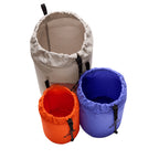 NIKE ACG STUFF SACK 3 PACK 8L - MULTI/COLOR/BLACK/BLACK