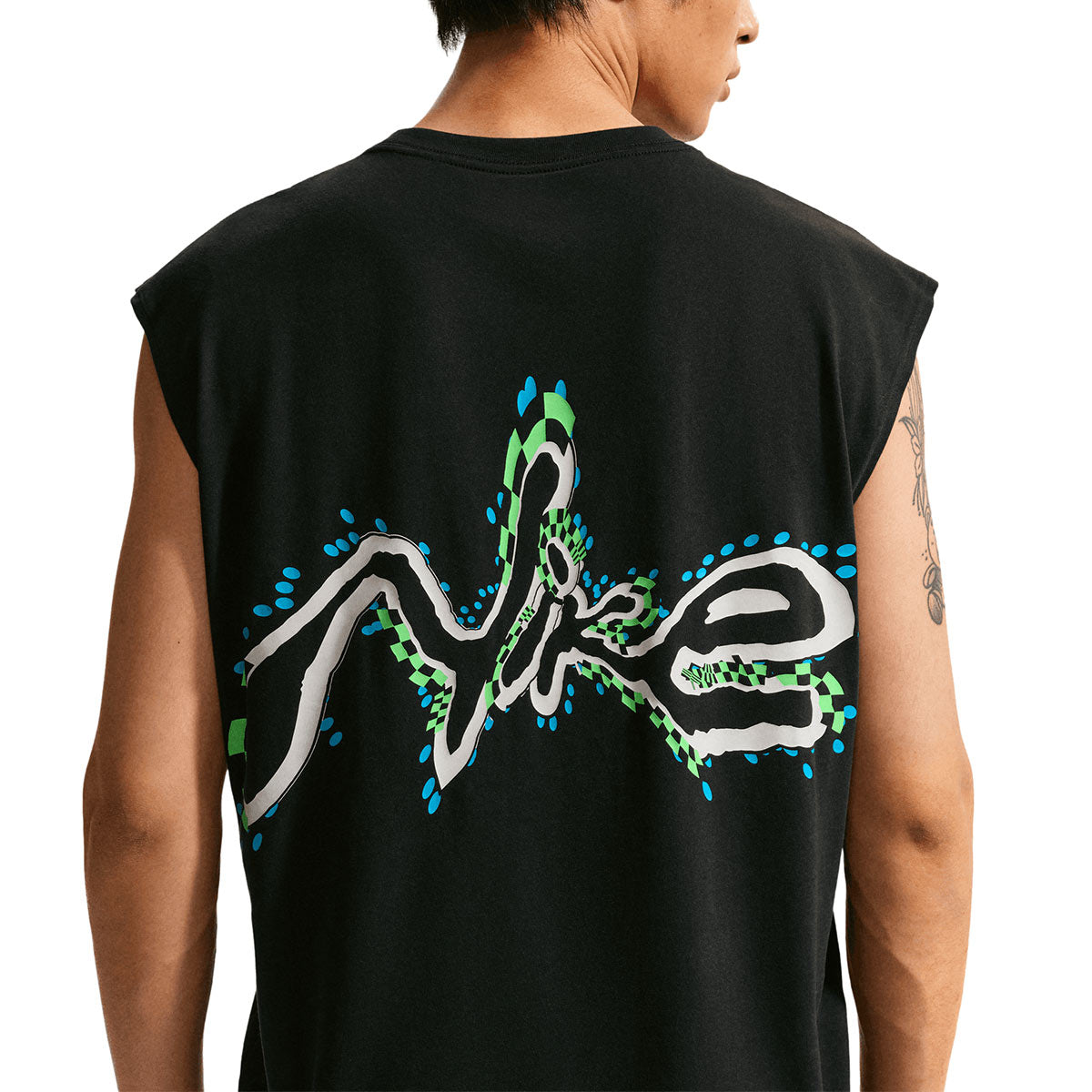 NIKE MEN DRI FIT SLEEVELESS TEE IYKYK - BLACK