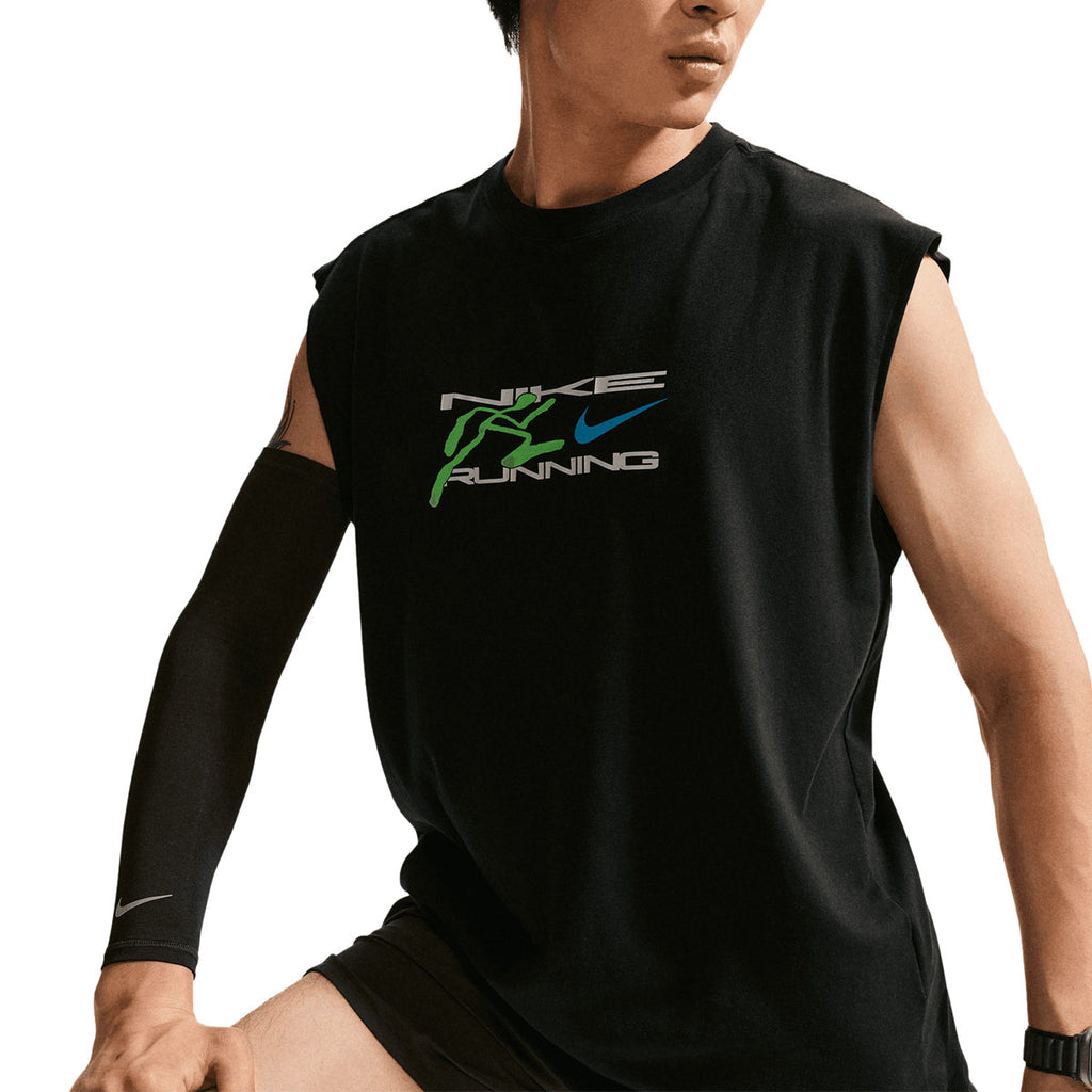 NIKE MEN DRI FIT SLEEVELESS TEE IYKYK - BLACK
