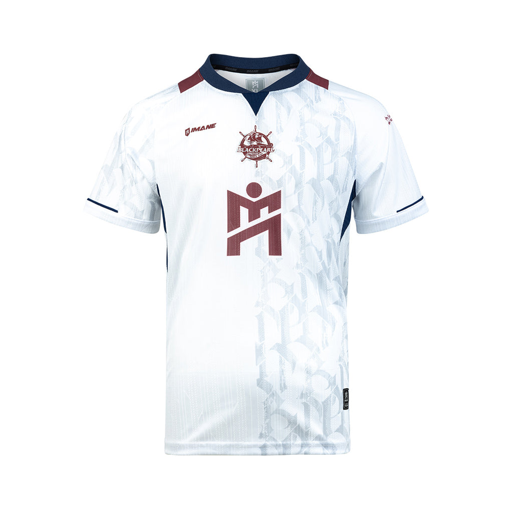 IMANE BLACKPEARL UNITED 2026/2027 AWAY JERSEY  - WHITE/NAVY/RED