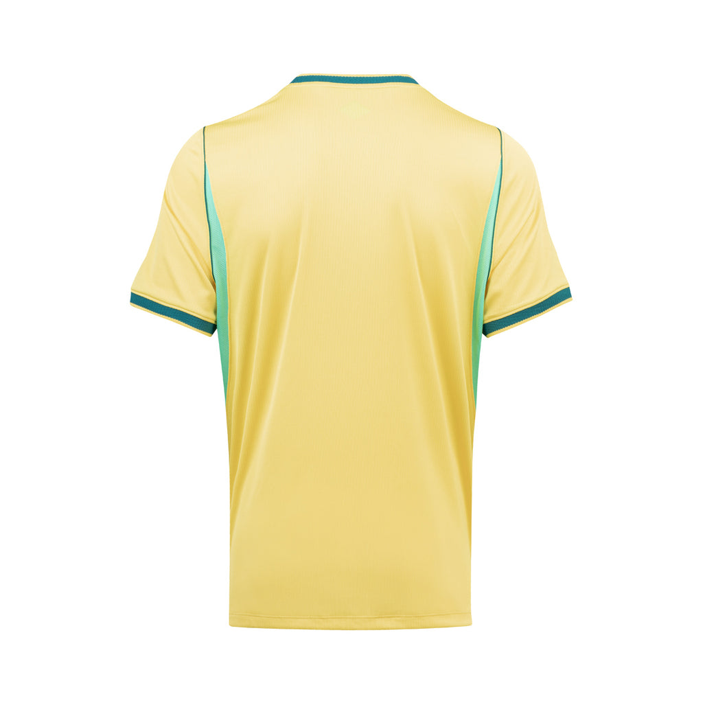 NIKE BRAZIL 2026 HOME REPLICA JERSEY - CANARY/LIGHT MENTA/GEODE TEAL