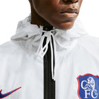 NIKE CHELSEA 2026/2027 THIRD KMD ANTHEM JACKET - WHITE/RUSH BLUE/GLOBAL RED/RUSH BLUE