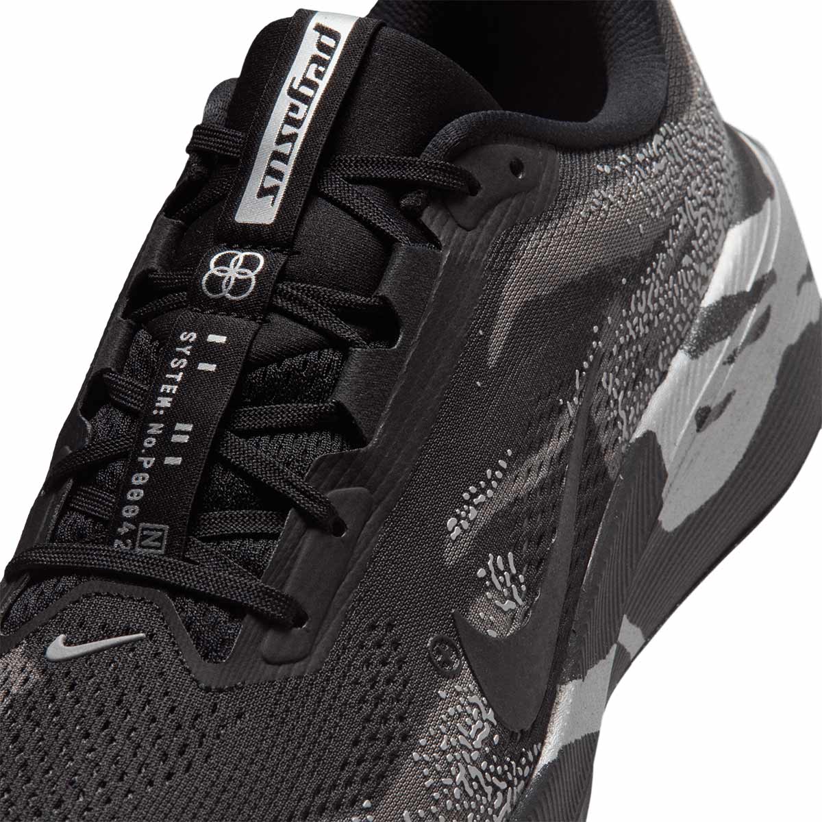 NIKE M AIR ZOOM PEGASUS 42 DSRPT - BLACK/BLACK/MEDIUMASH/METALLICSILVER