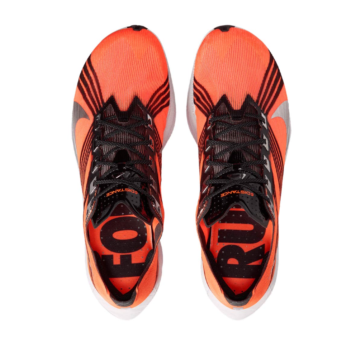 NIKE MEN ZOOMX VAPORFLY NEXT% 4 X DISTANCE - TOTALORANGE/METALLICSILVER/BLACK/WHITE
