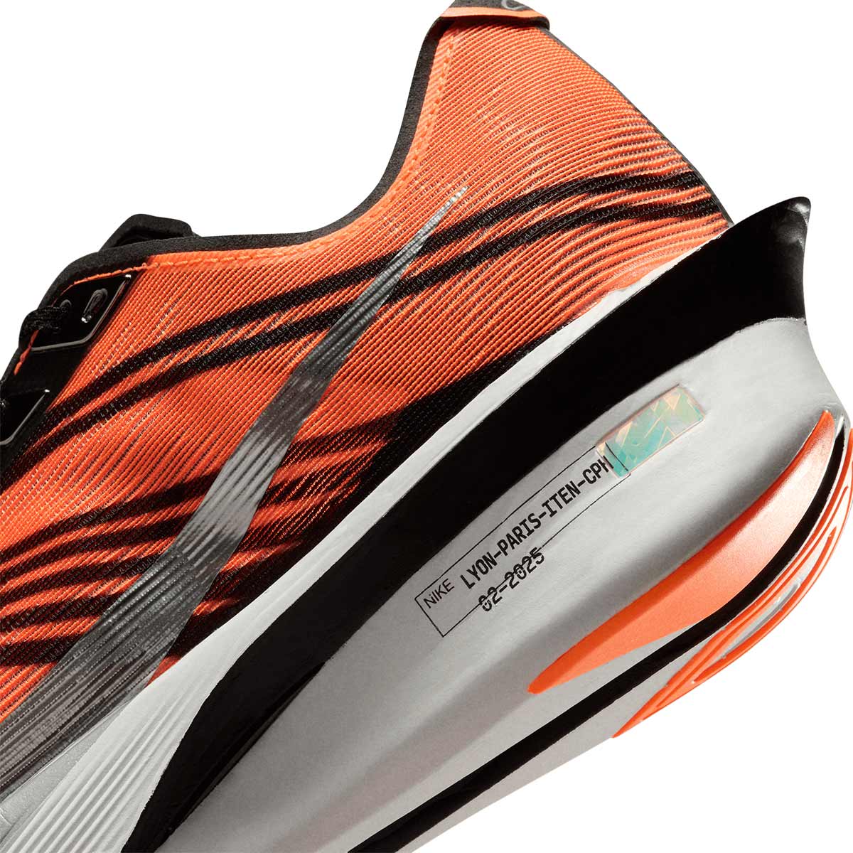 NIKE MEN ZOOMX VAPORFLY NEXT% 4 X DISTANCE - TOTALORANGE/METALLICSILVER/BLACK/WHITE