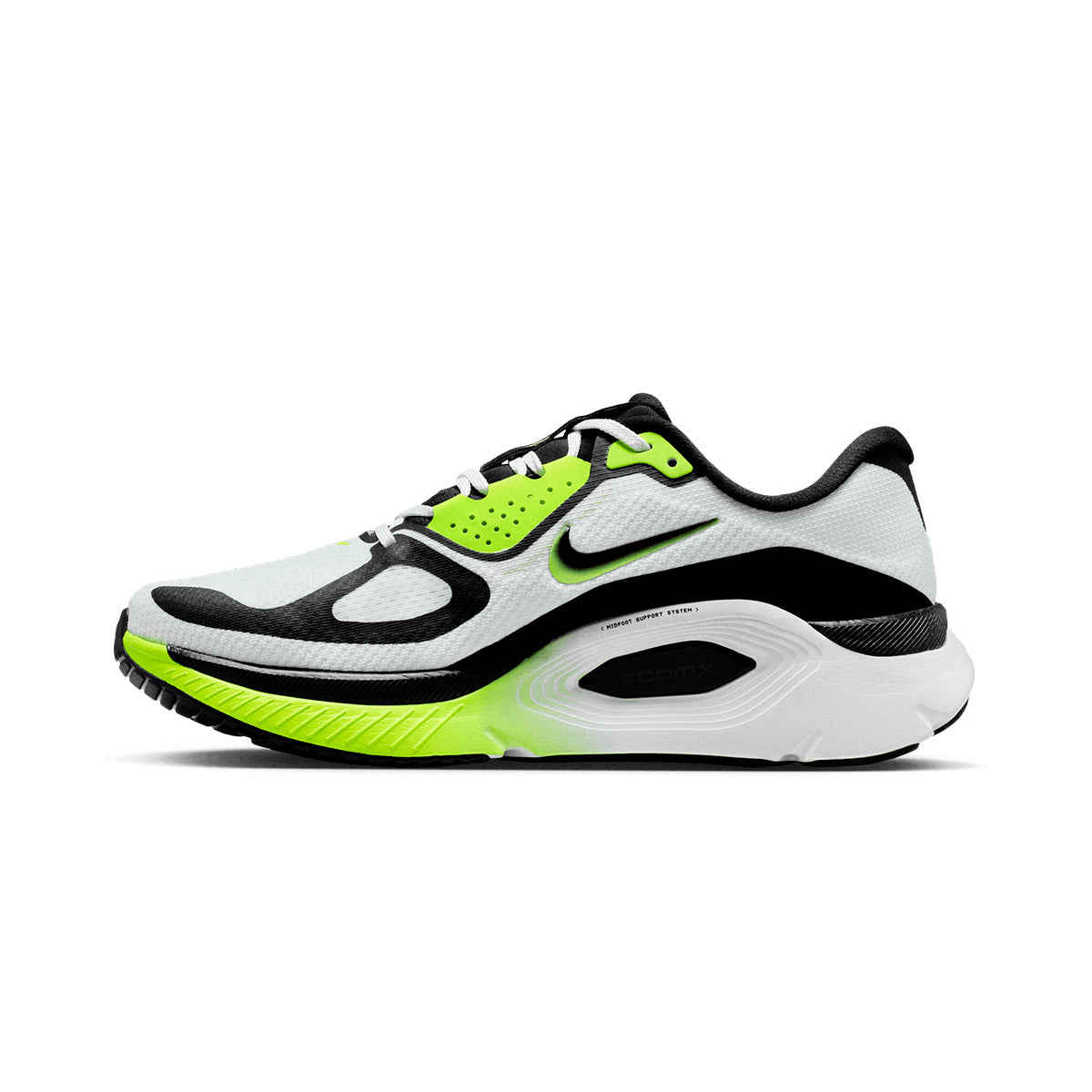 NIKE M STRUCTURE PLUS - WHITE/BLACK/VOLT