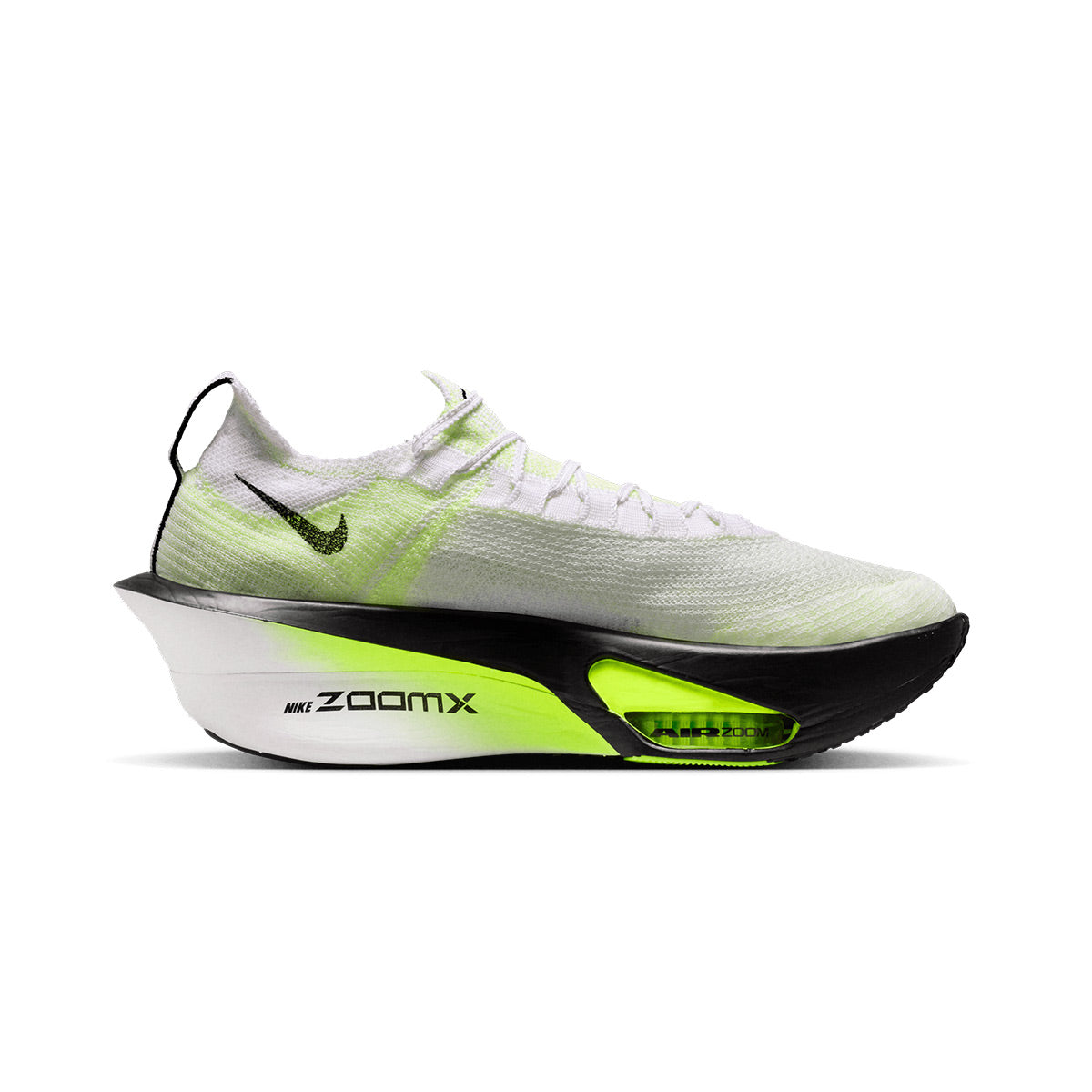 NIKE M AIR ZOOM ALPHAFLY NEXT% 3 - WHITE/BLACK/VOLT/BARELYVOLT