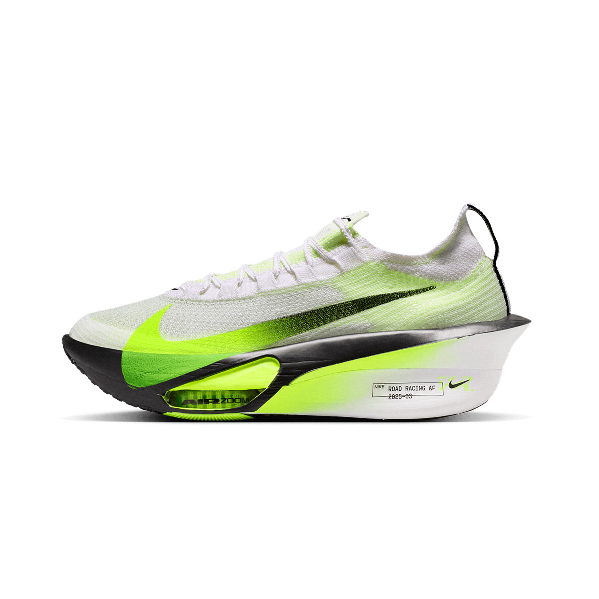 NIKE M AIR ZOOM ALPHAFLY NEXT% 3 - WHITE/BLACK/VOLT/BARELYVOLT