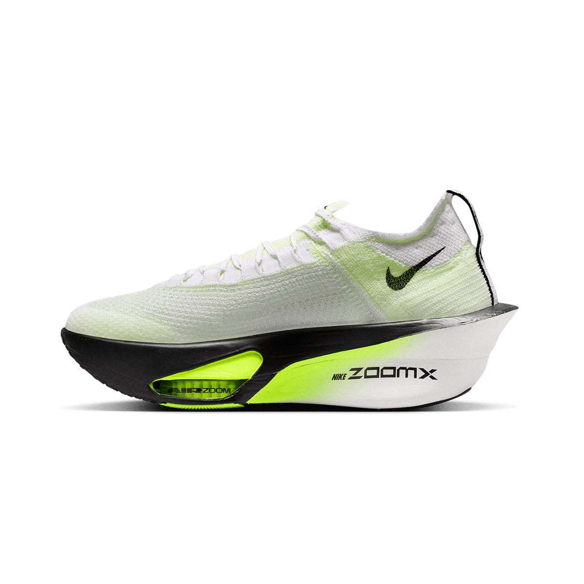 NIKE M AIR ZOOM ALPHAFLY NEXT% 3 - WHITE/BLACK/VOLT/BARELYVOLT
