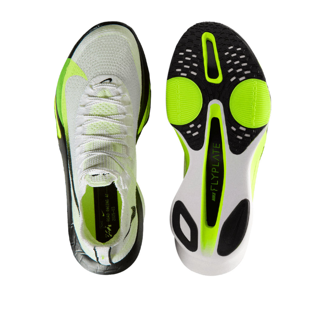 NIKE M AIR ZOOM ALPHAFLY NEXT% 3 - WHITE/BLACK/VOLT/BARELYVOLT