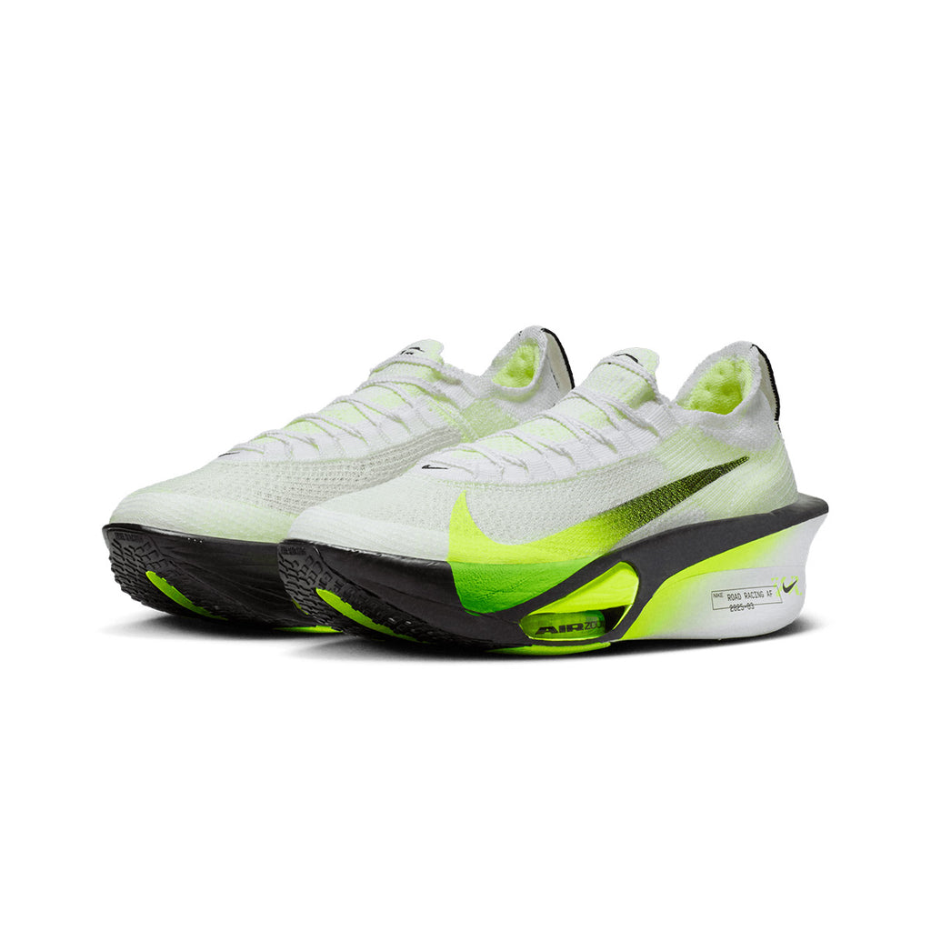 NIKE M AIR ZOOM ALPHAFLY NEXT% 3 - WHITE/BLACK/VOLT/BARELYVOLT