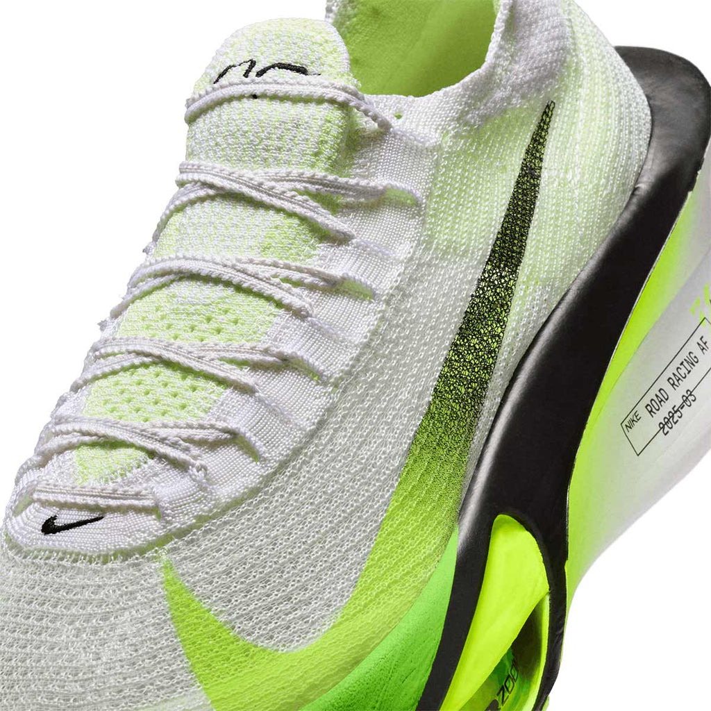 NIKE M AIR ZOOM ALPHAFLY NEXT% 3 - WHITE/BLACK/VOLT/BARELYVOLT