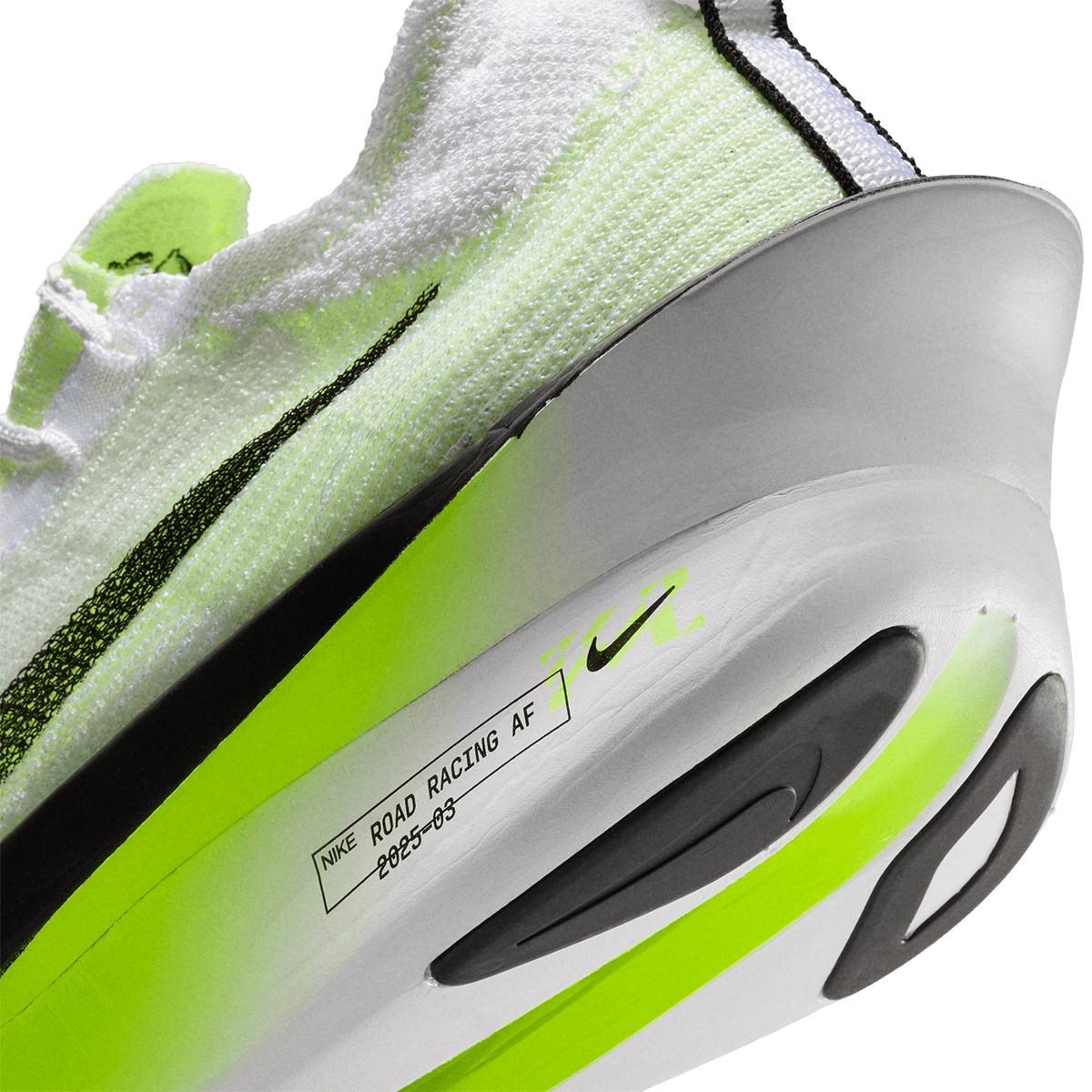 NIKE M AIR ZOOM ALPHAFLY NEXT% 3 - WHITE/BLACK/VOLT/BARELYVOLT