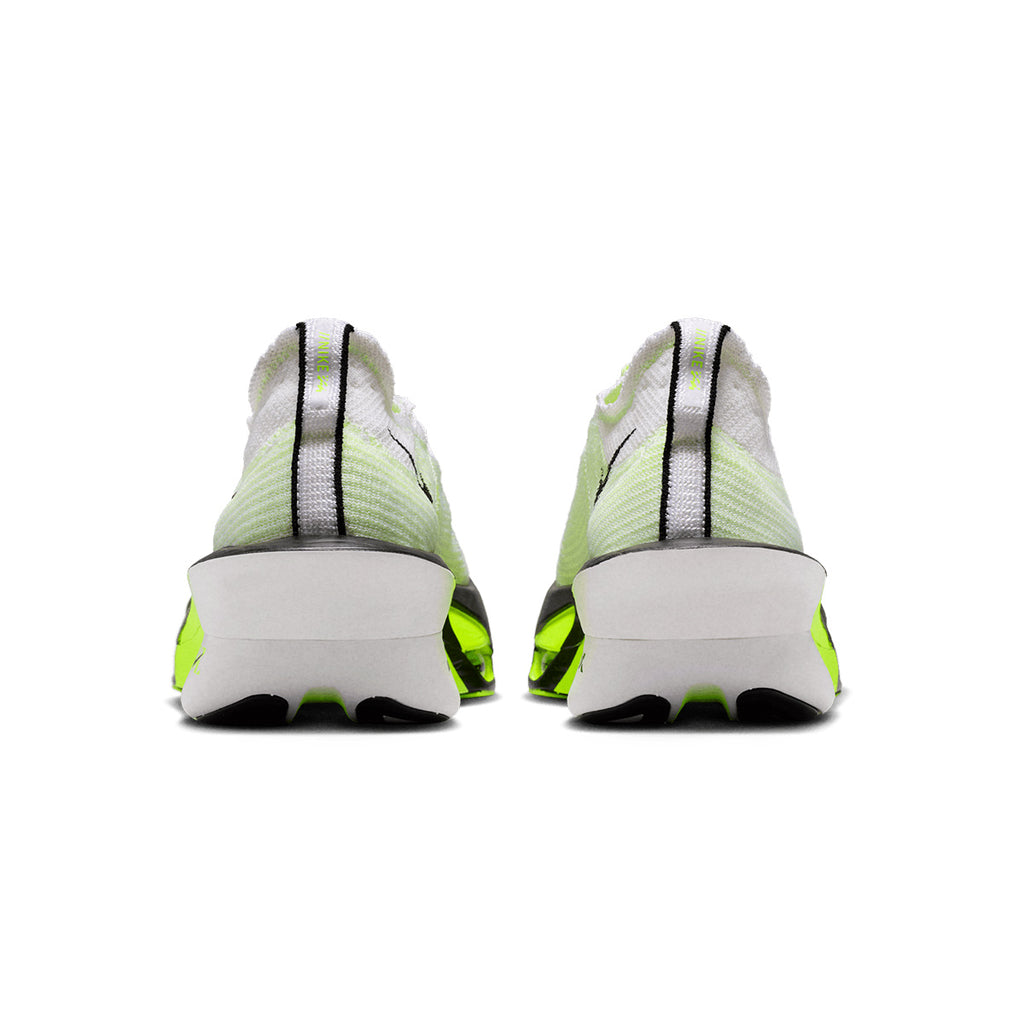 NIKE M AIR ZOOM ALPHAFLY NEXT% 3 - WHITE/BLACK/VOLT/BARELYVOLT