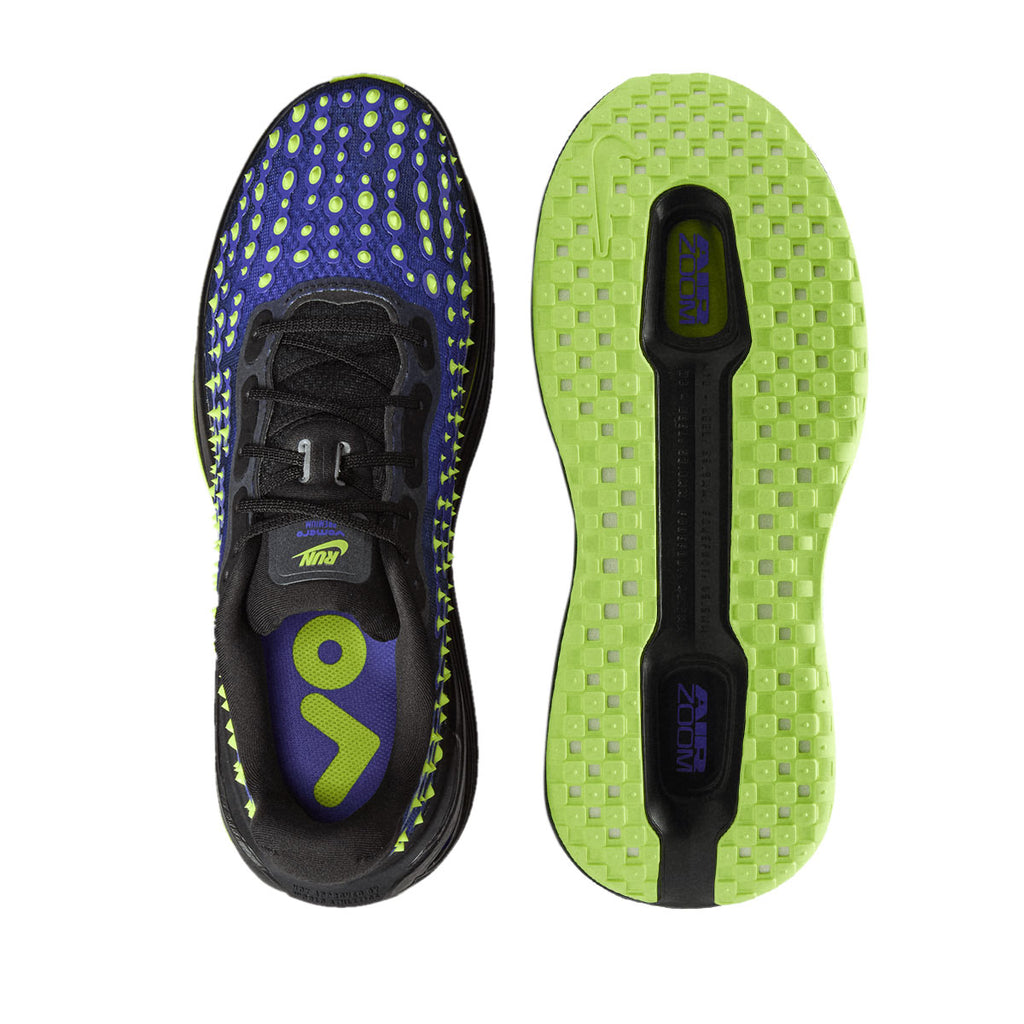 NIKE MEN VOMERO PREMIUM QS - BLACK/VOLTGLOW/RUSHVIOLET/BLACK