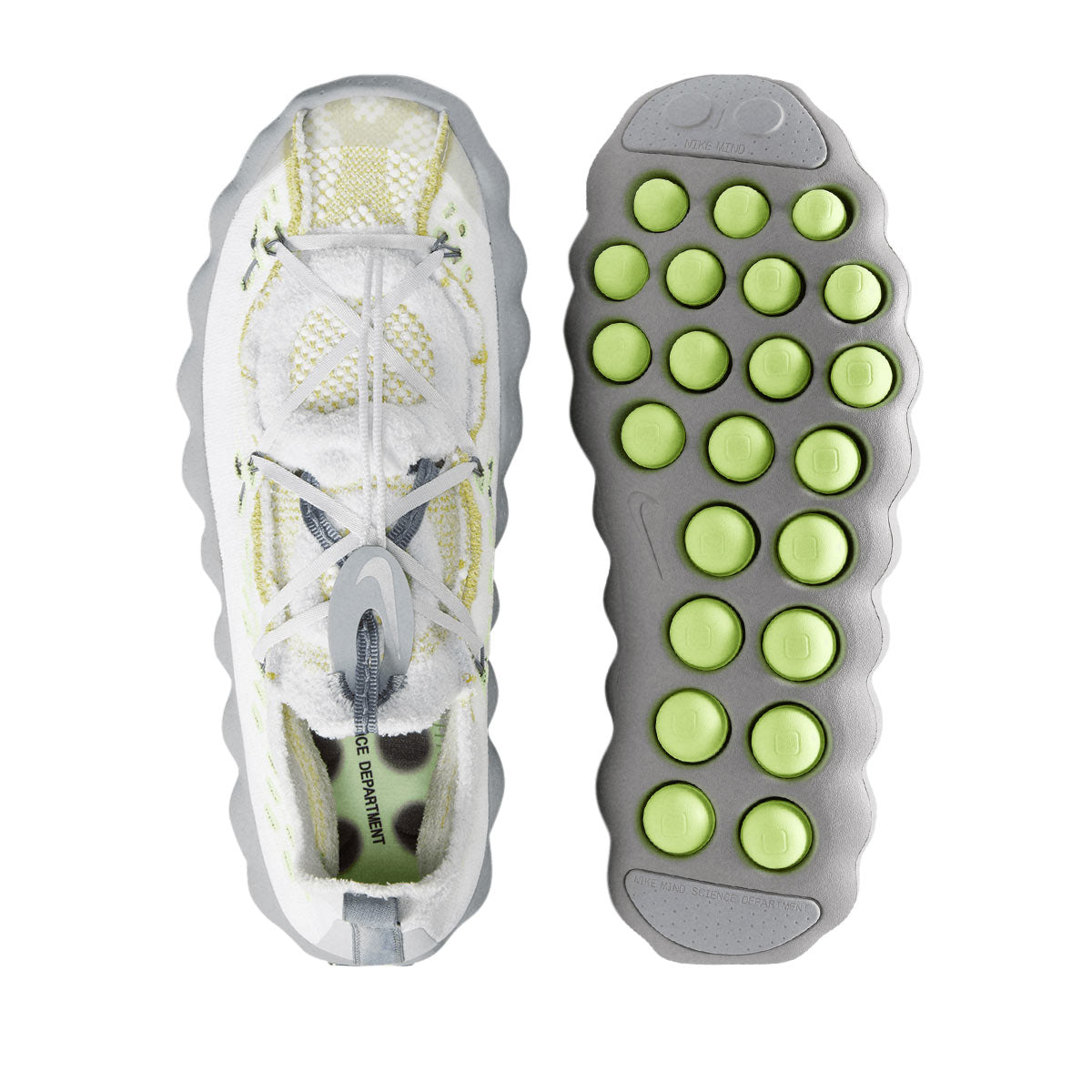 NIKE MEN MIND 002 ISPA PROJECT - WHITE/DARKGREY/PUREPLATINUM/WOLFGREY
