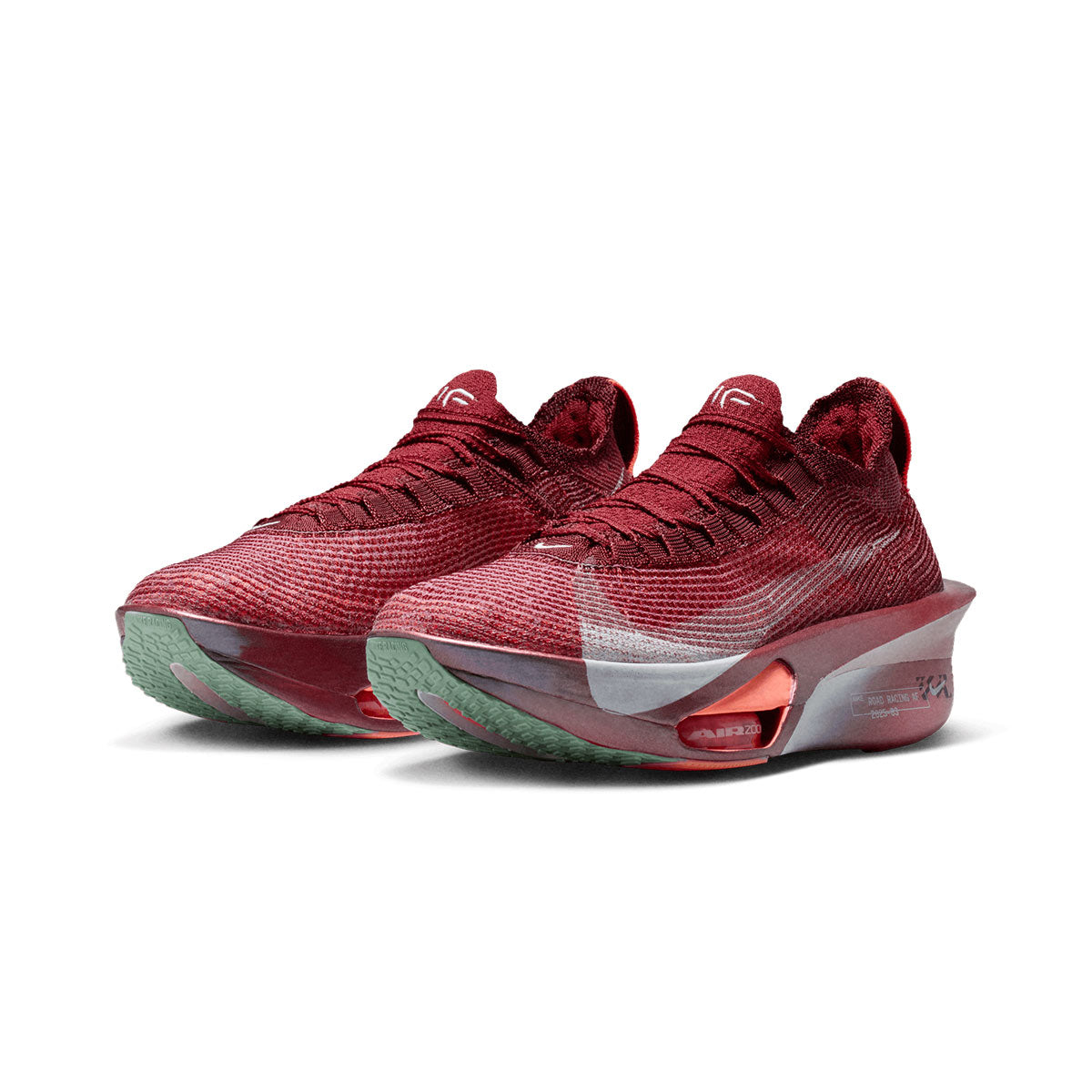 NIKE WOMEN AIR ZOOM ALPHAFLY NEXT% 3 SE - TEAMRED/BARELYGREEN/BRIGHTCRIMSON