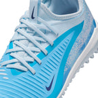 NIKE JR PHANTOM 6 LOW ACADEMY ERLING HAALAND TF - BALTIC BLUE/BLUE ECLIPSE/GLACIER BLUE