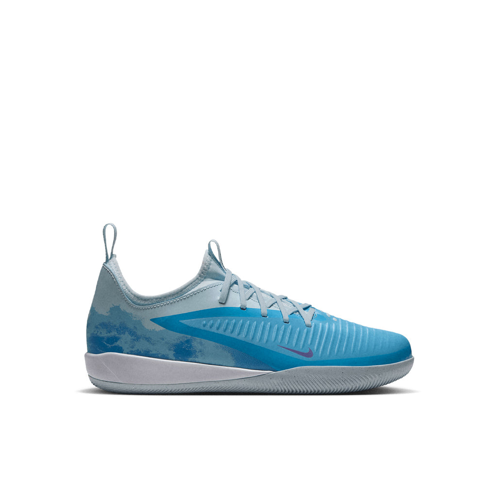NIKE JR PHANTOM 6 LOW ACADEMY ERLING HAALAND IC - BALTIC BLUE/BLUE ECLIPSE/GLACIER BLUE