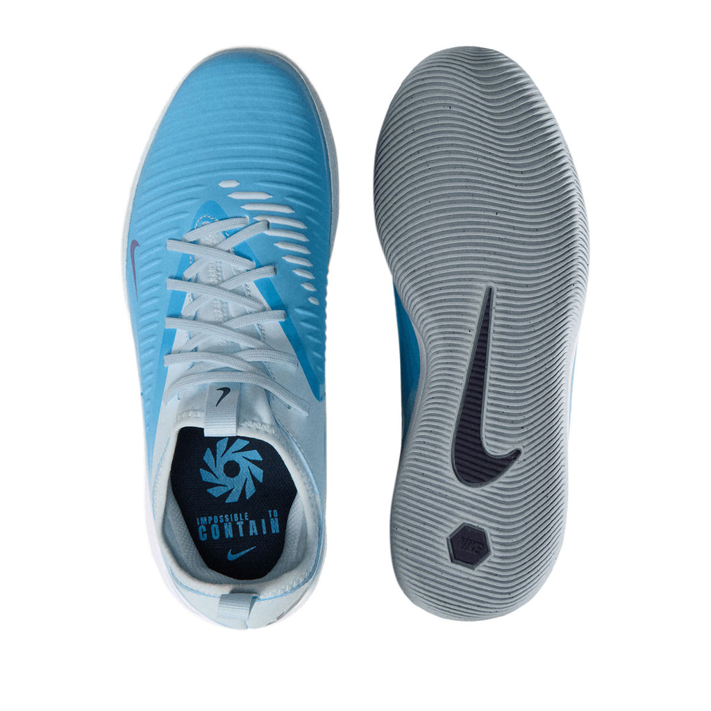 NIKE JR PHANTOM 6 LOW ACADEMY ERLING HAALAND IC - BALTIC BLUE/BLUE ECLIPSE/GLACIER BLUE