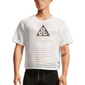 NIKE MEN ACG RADICAL AIRFLOW SHORT SLEEVE TOP - WHITE/ANTHRACITE