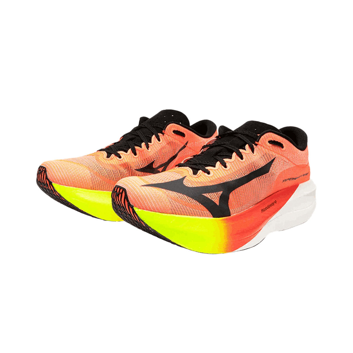 MIZUNO HYPERWARP PURE - LAVAOREANGE/BLACK/LIGHTNINGYELLOW